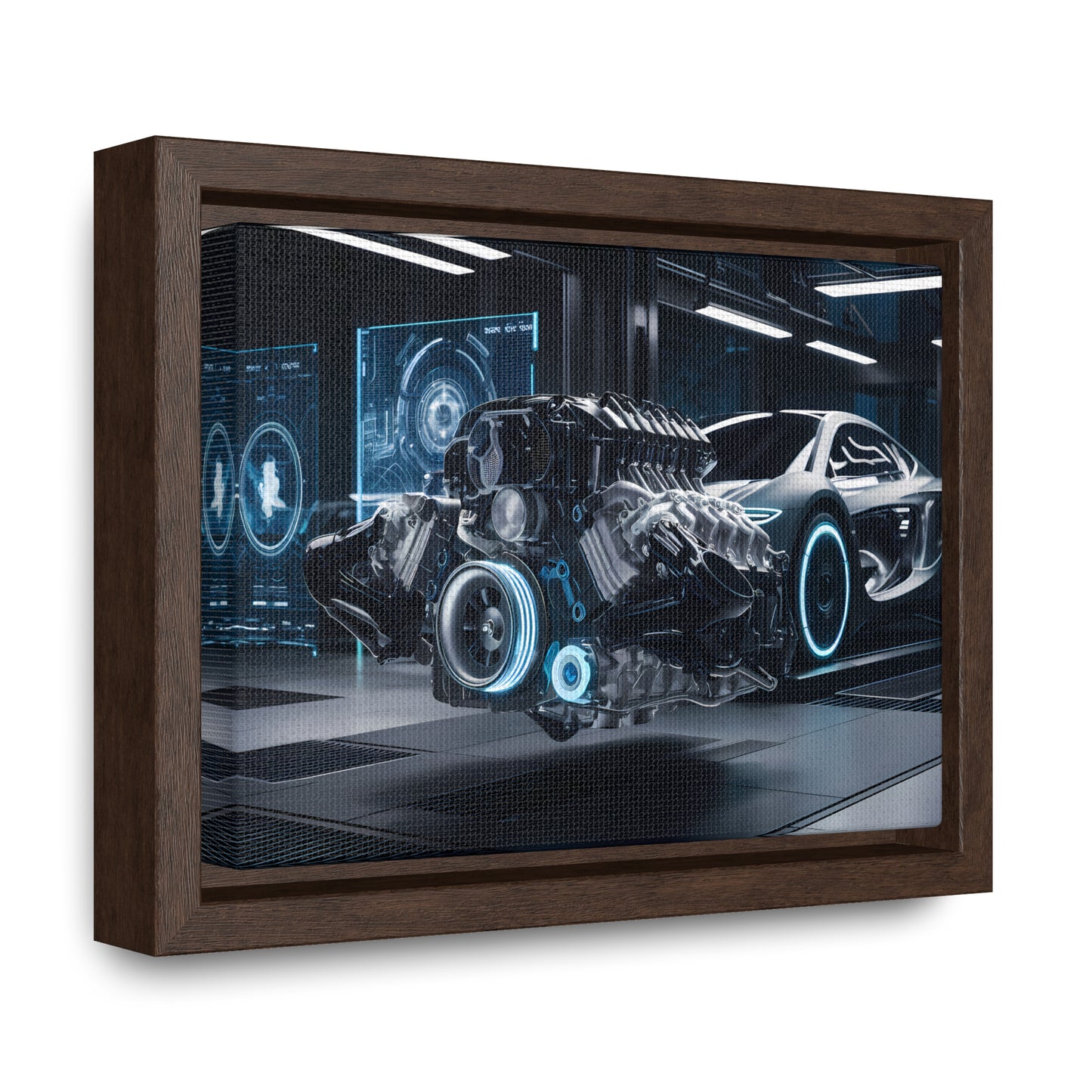 The Future of Automotive Engineering - Gallery Canvas Wraps, Horizontal Frame