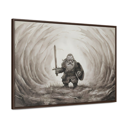 Defender of the Hollowed Path - Gallery Canvas Wraps, Horizontal Frame