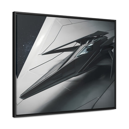 Starlance Stealth Interceptor - Gallery Canvas Wraps, Horizontal Frame