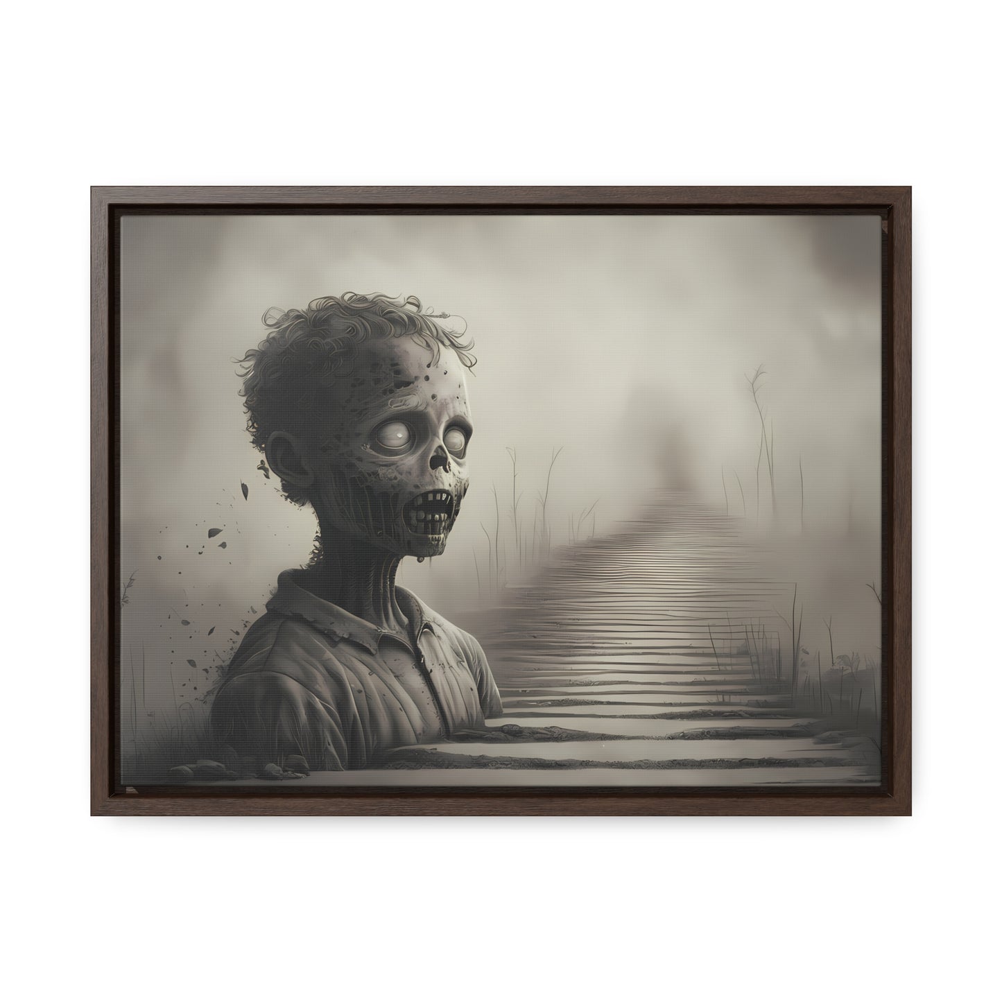 Echoes of the Forgotten - Gallery Canvas Wraps, Horizontal Frame