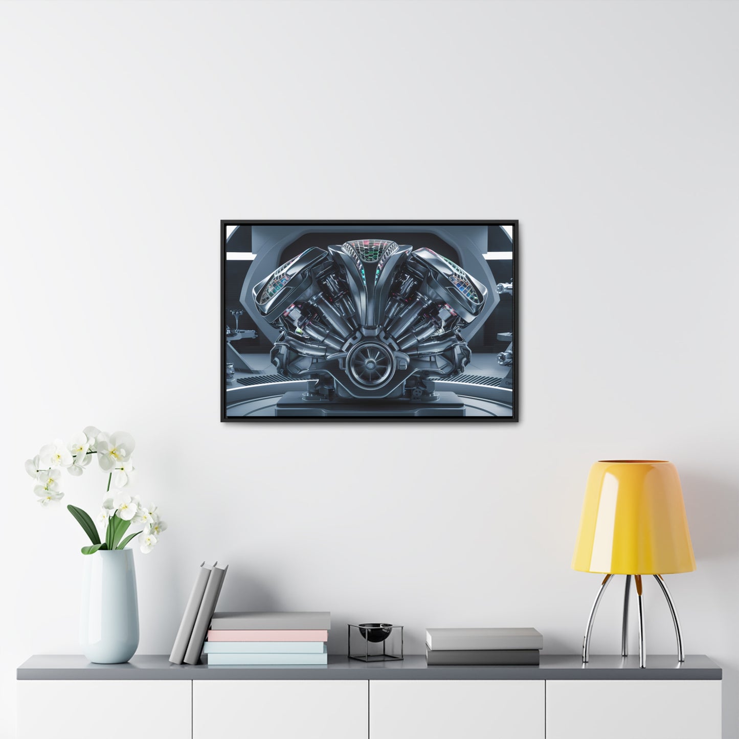 Engine of the Future - Gallery Canvas Wraps, Horizontal Frame