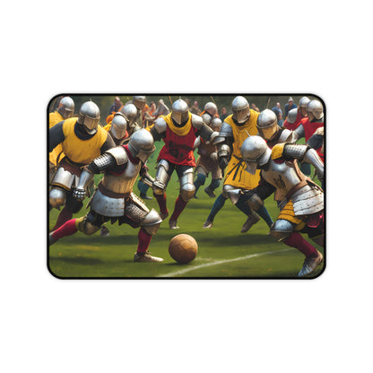 Medieval Football Frenzy - Desk Mat