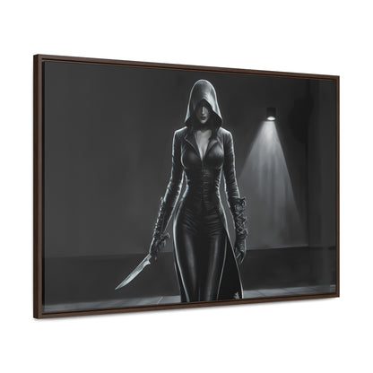 The Shadow's Blade - Gallery Canvas Wraps, Horizontal Frame