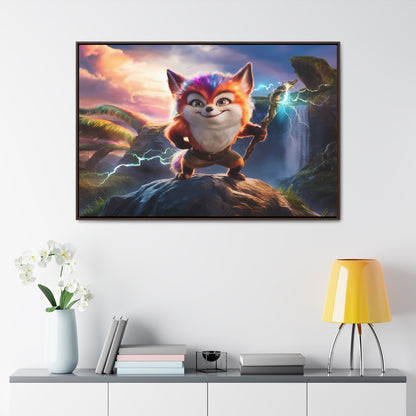 Guardian of the Mystic Grove - Gallery Canvas Wraps, Horizontal Frame