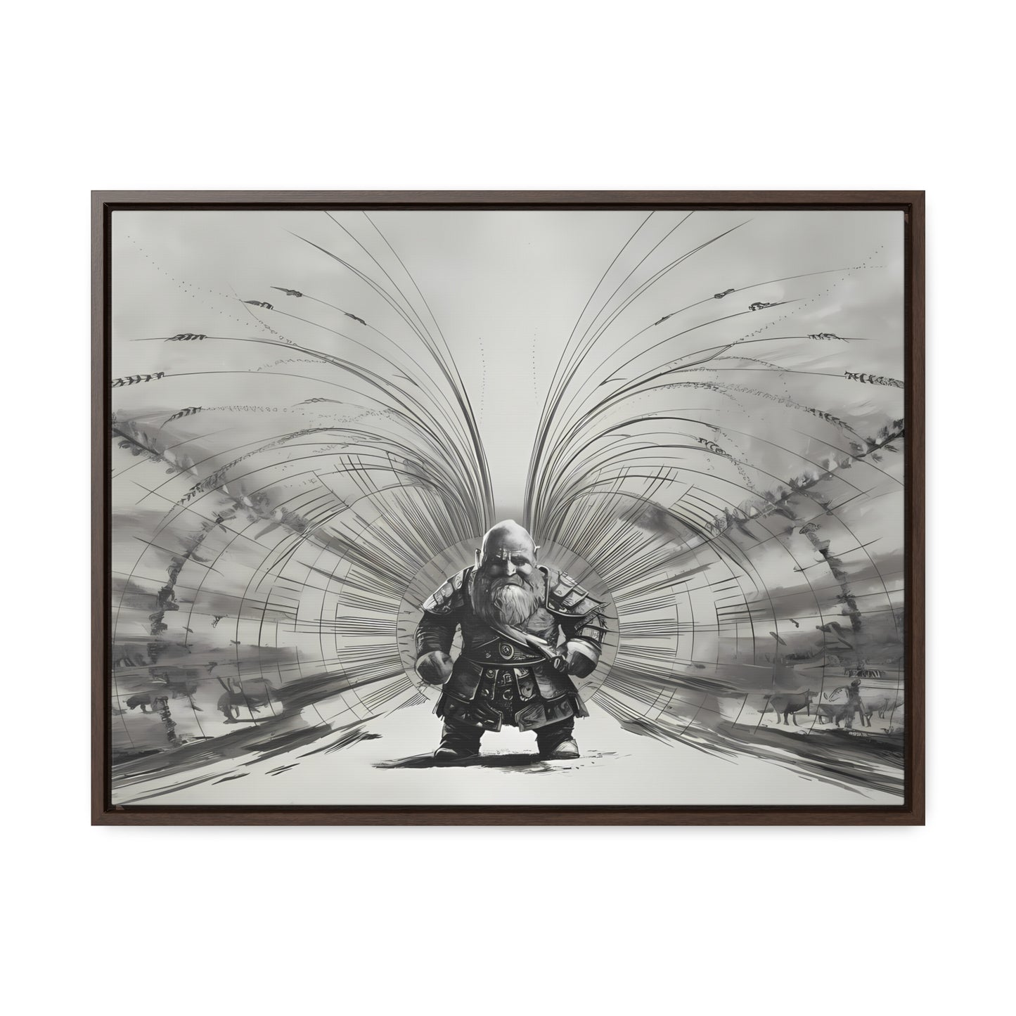 Guardian of the Elemental Winds - Gallery Canvas Wraps, Horizontal Frame