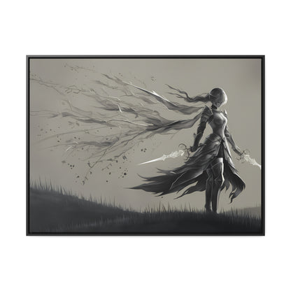 Blade of the Abyss - Gallery Canvas Wraps, Horizontal Frame