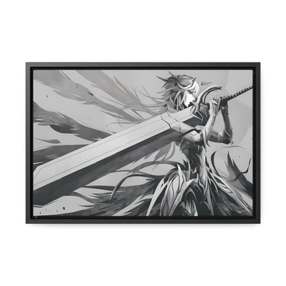 Eclipse of the Blade - Gallery Canvas Wraps, Horizontal Frame