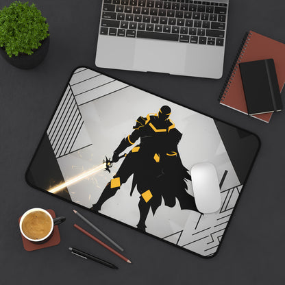 The Radiant Sentinel - Desk Mat