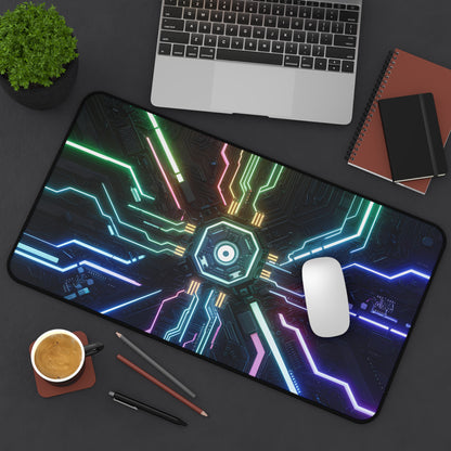 Cyber Tech Mat - Desk Mat