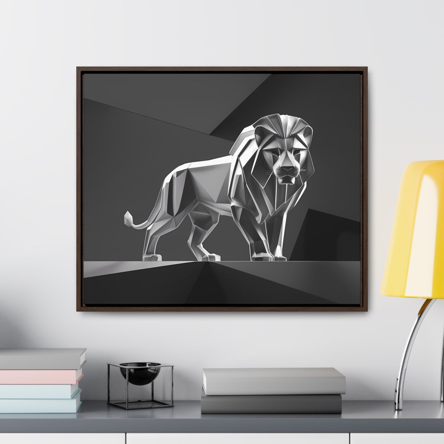 Majestic Steel Sentinel - Gallery Canvas Wraps, Horizontal Frame