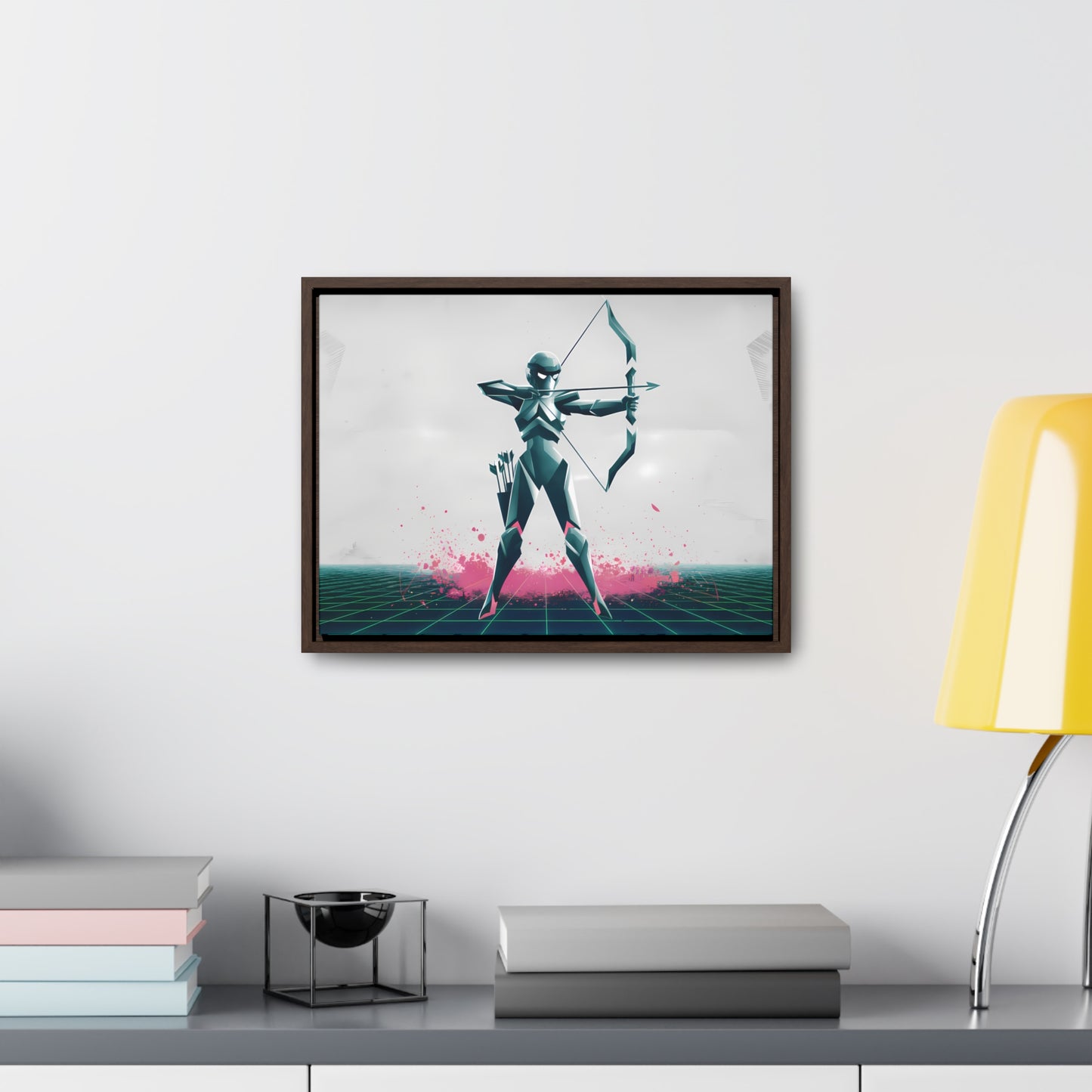 Digital Sentinel - Gallery Canvas Wraps, Horizontal Frame