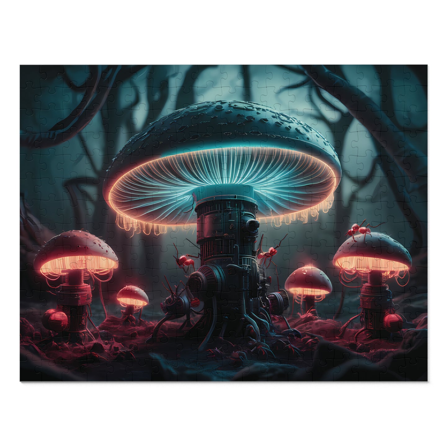 Steampunk Mushroom - Jigsaw Puzzle (30, 110, 252, 500,1000-Piece)