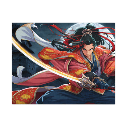 Moonlit Swordmaster - Jigsaw Puzzle (30, 110, 252, 500,1000-Piece)