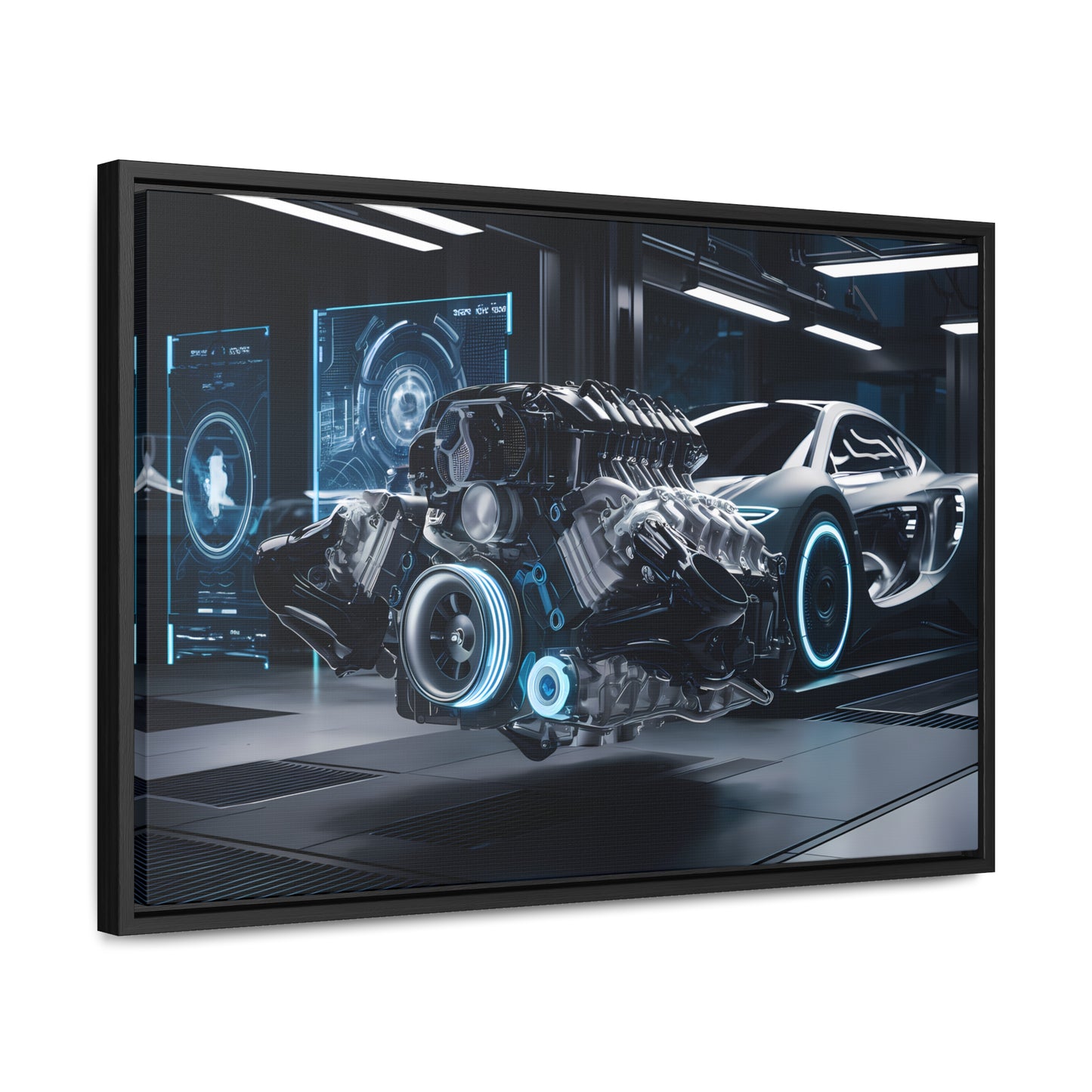 The Future of Automotive Engineering - Gallery Canvas Wraps, Horizontal Frame