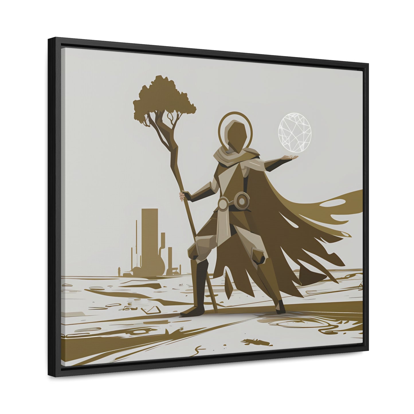 Guardian of the Wasteland - Gallery Canvas Wraps, Horizontal Frame