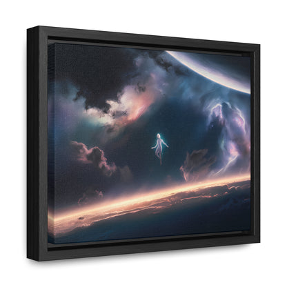 Ascension Beyond the Horizon - Gallery Canvas Wraps, Horizontal Frame