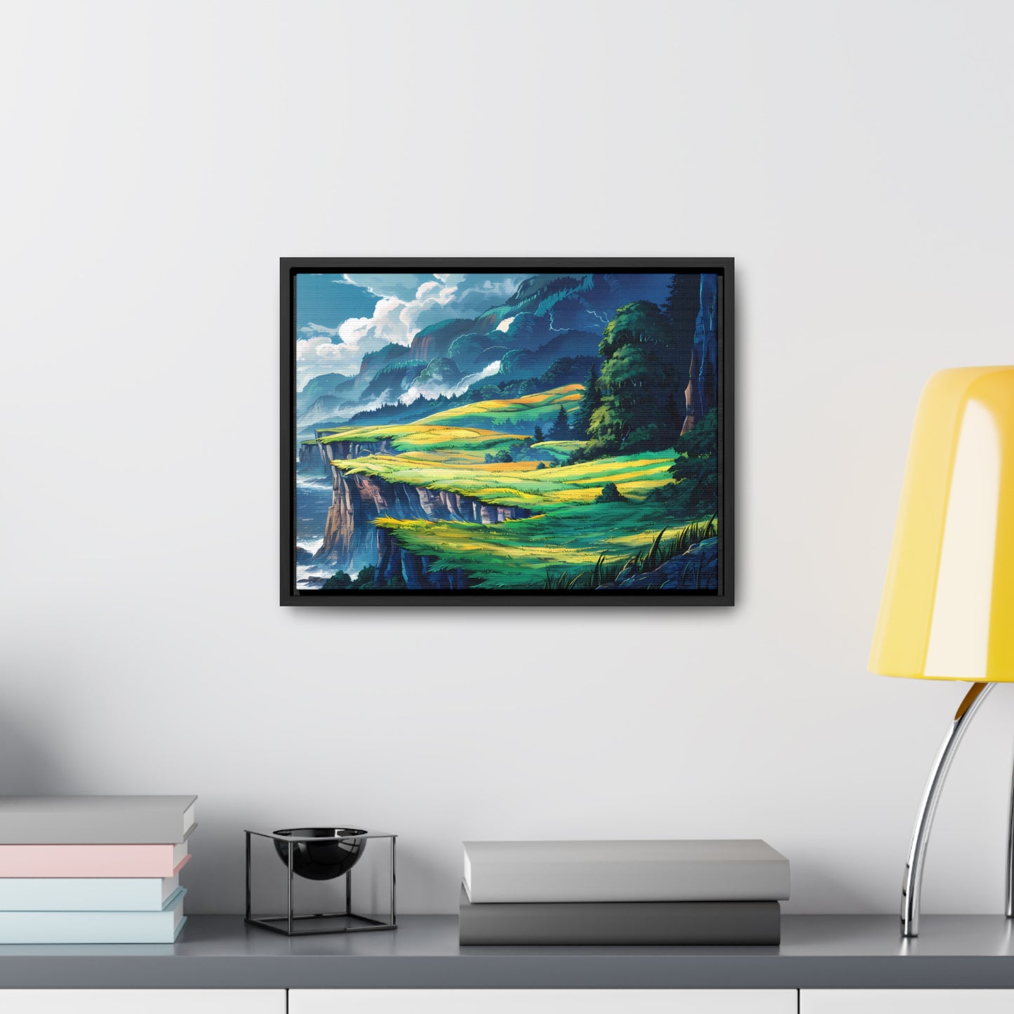 Edge of the Wild Coast - Gallery Canvas Wraps, Horizontal Frame