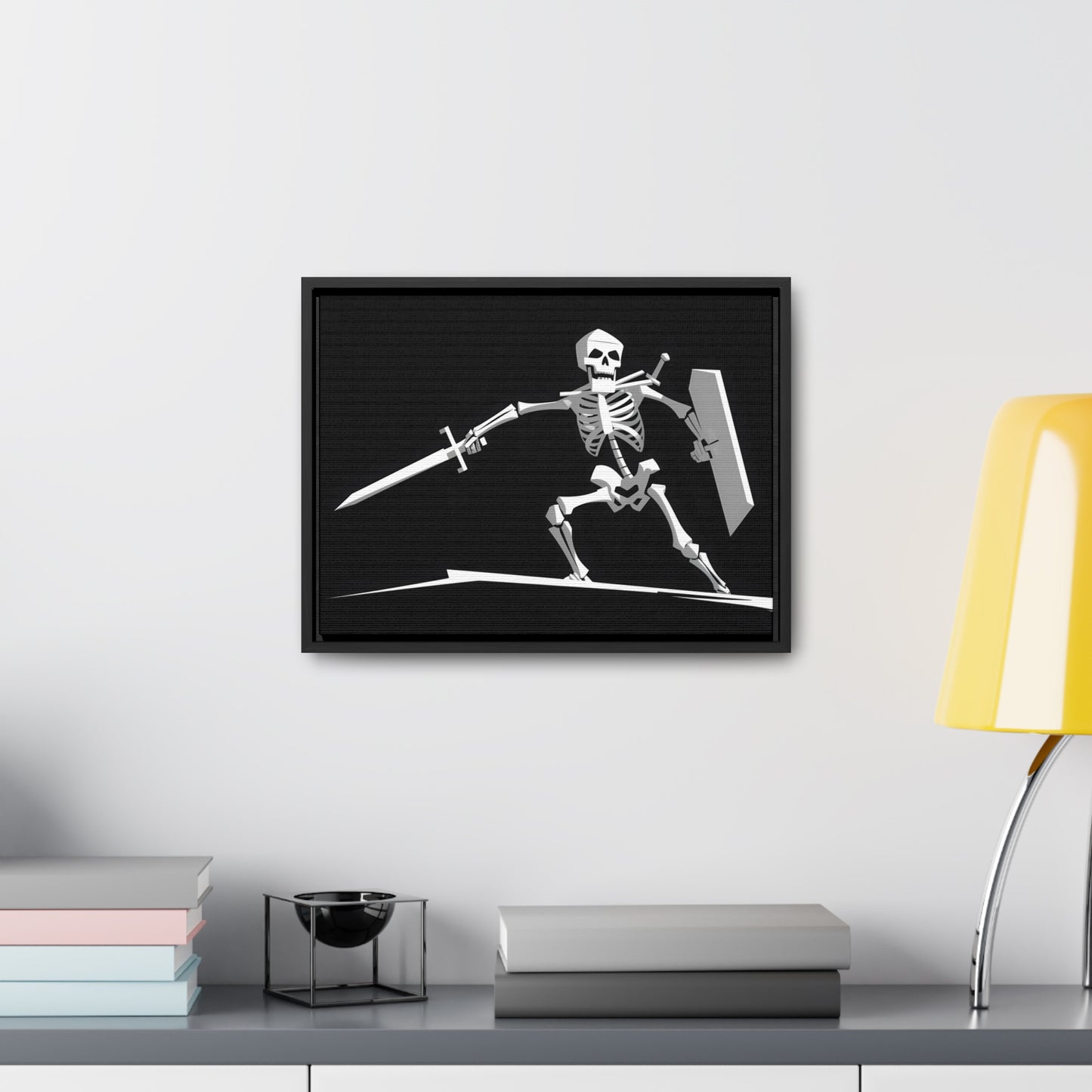 The Undead Sentinel - Gallery Canvas Wraps, Horizontal Frame