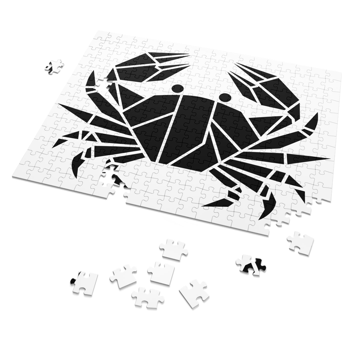 Geometric Crab Design - Jigsaw Puzzle (30, 110, 252, 500,1000-Piece)