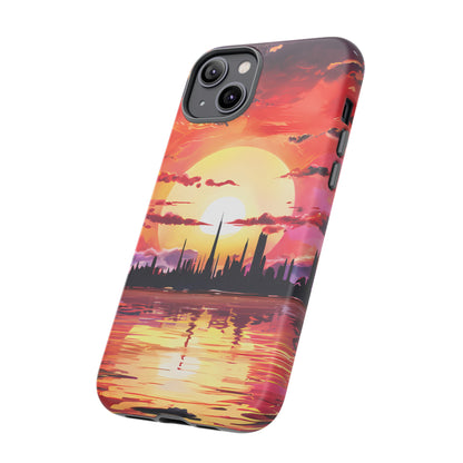 Anime Island City - Smartphone Tough Cases