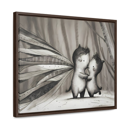 Whispers of the Forest - Gallery Canvas Wraps, Horizontal Frame