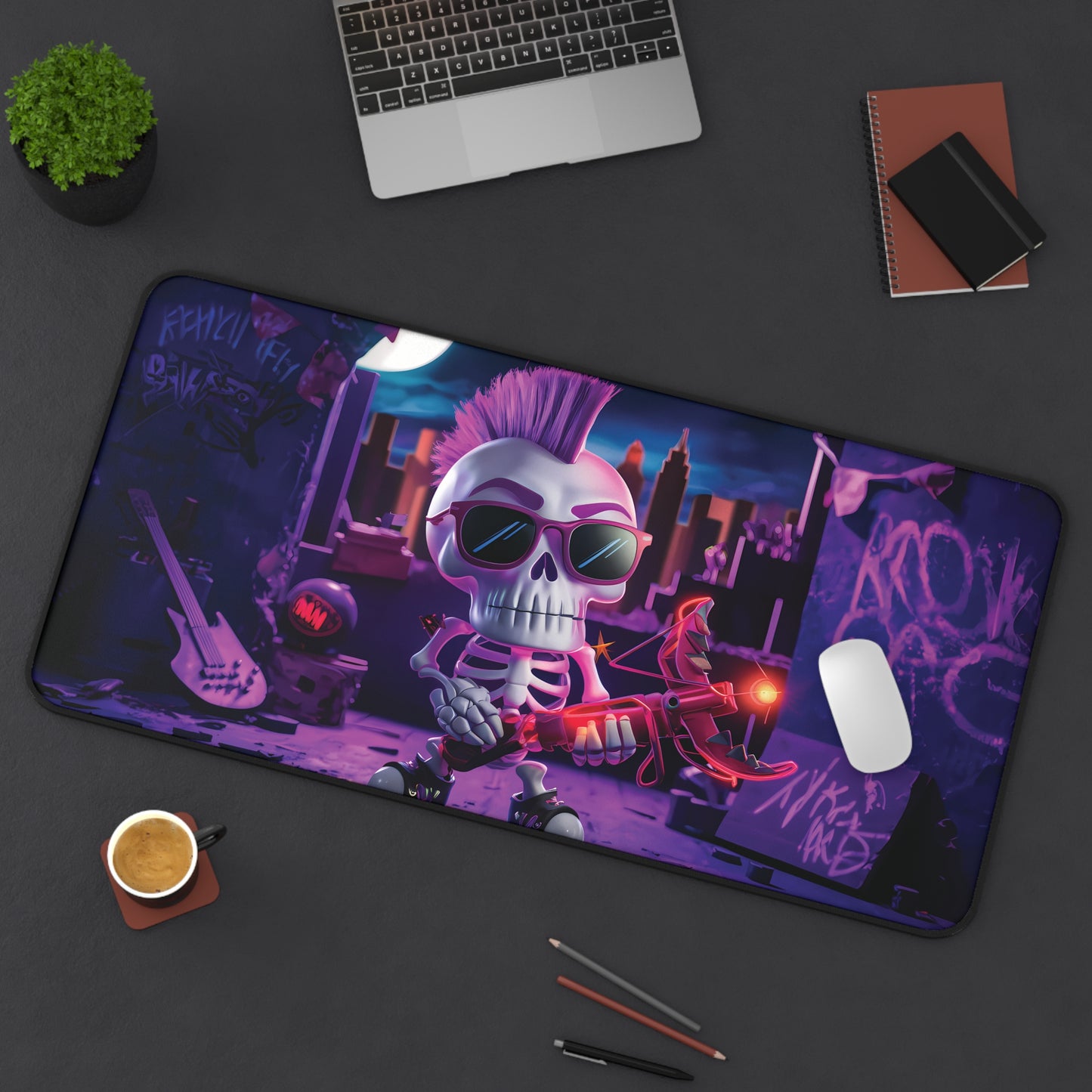 Cool Skeleton - Desk Mat