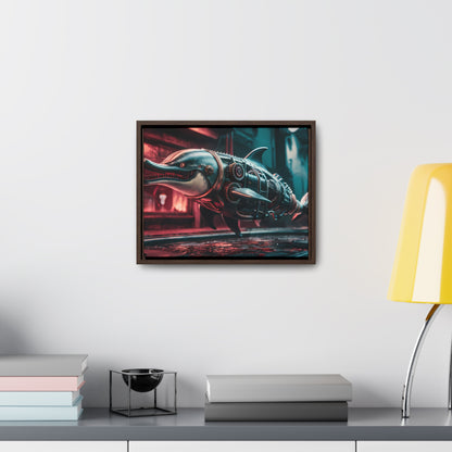 Mechanical Apex Predator - Gallery Canvas Wraps, Horizontal Frame