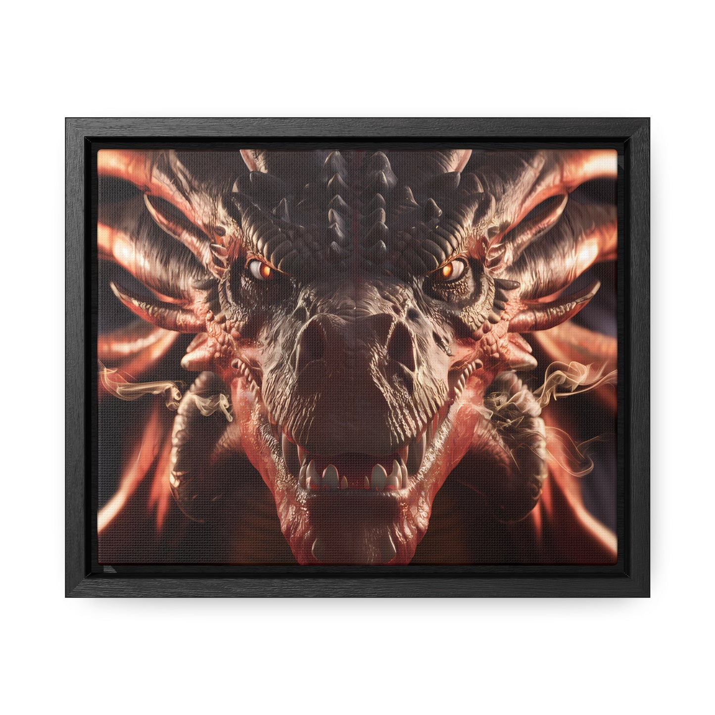 Wrath of the Inferno Dragon - Gallery Canvas Wraps, Horizontal Frame