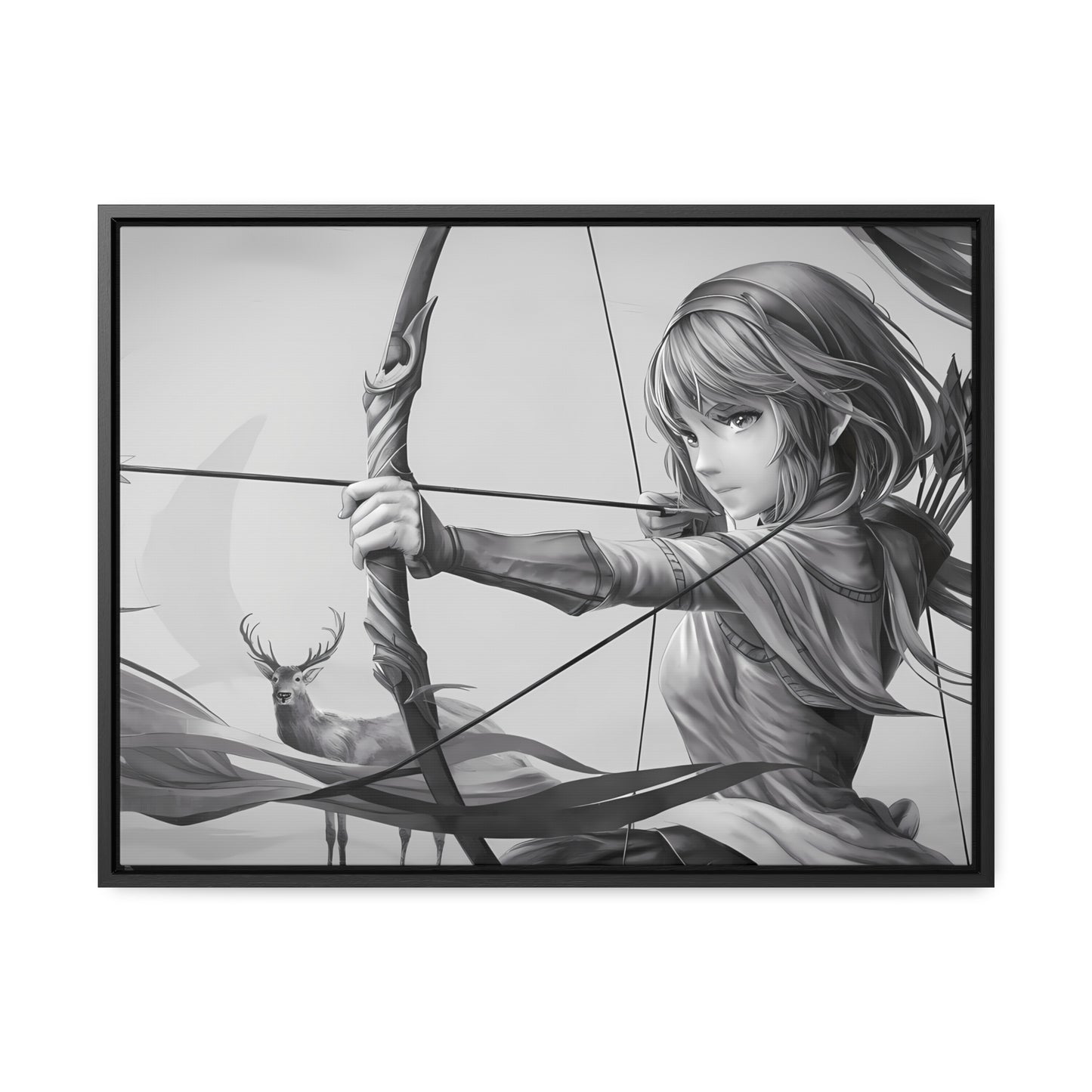 Guardian of the Wilds - Gallery Canvas Wraps, Horizontal Frame