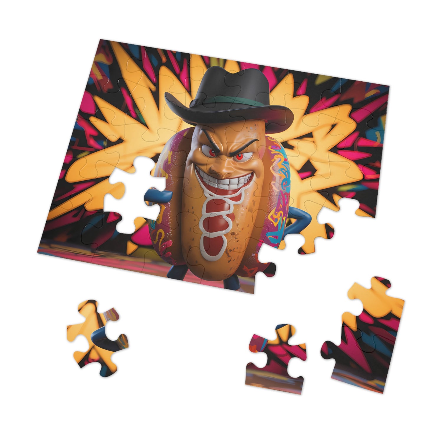 Spicy Sheriff of Snacktown - Jigsaw Puzzle (30, 110, 252, 500,1000-Piece)