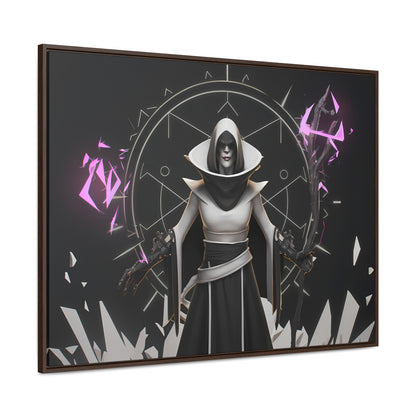 Veil of the Arcane Wraith - Gallery Canvas Wraps, Horizontal Frame