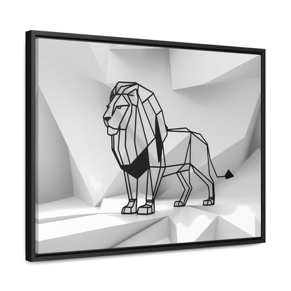 Geometric Majesty - Gallery Canvas Wraps, Horizontal Frame