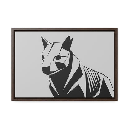 Geometric Guardian - Gallery Canvas Wraps, Horizontal Frame