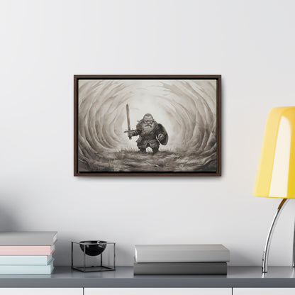 Defender of the Hollowed Path - Gallery Canvas Wraps, Horizontal Frame