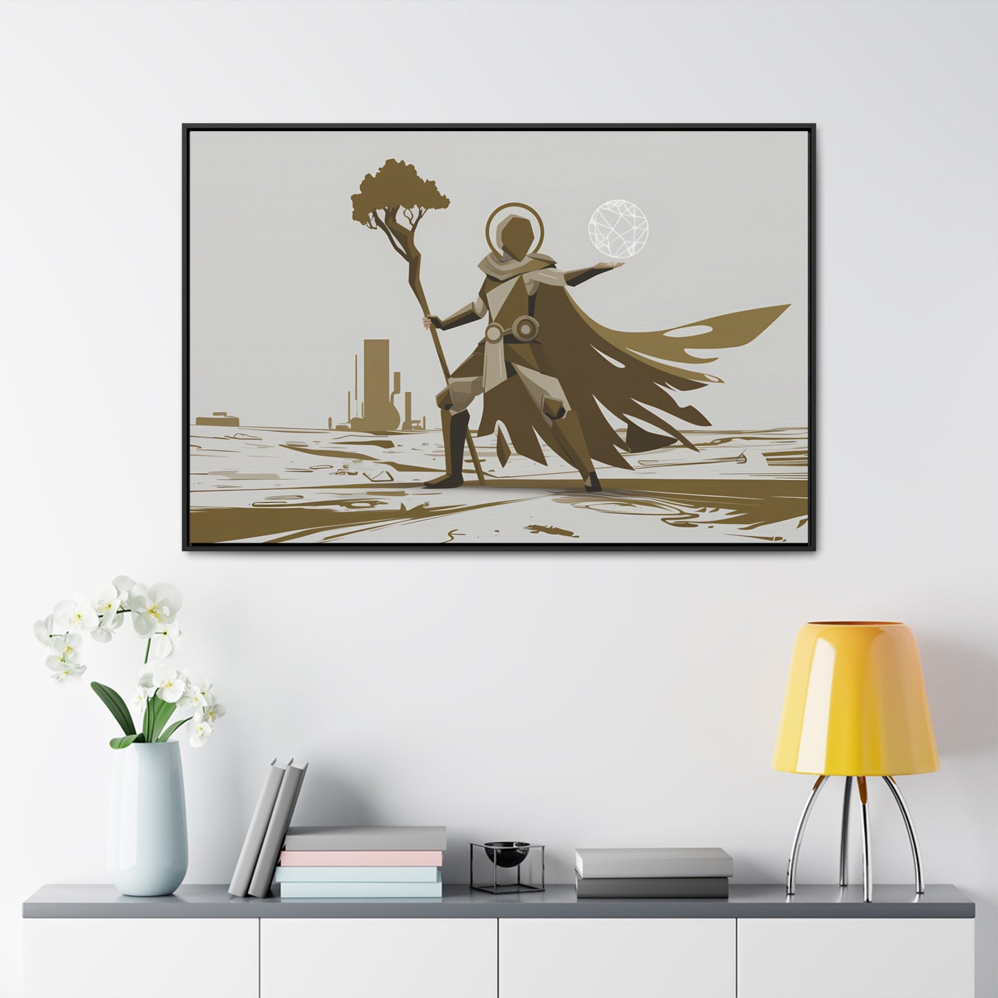 Guardian of the Wasteland - Gallery Canvas Wraps, Horizontal Frame