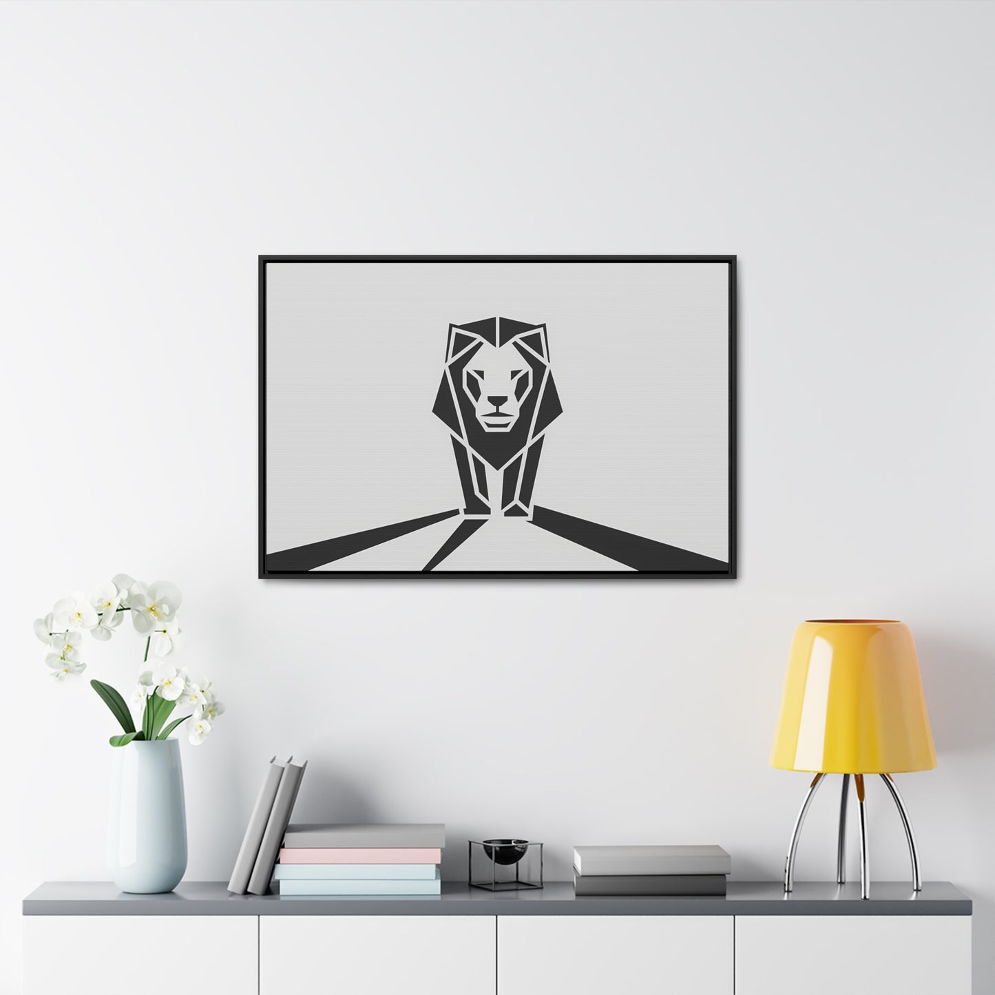 Guardian of the Pride - Gallery Canvas Wraps, Horizontal Frame