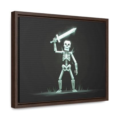 Rise of the Skeleton Warrior - Gallery Canvas Wraps, Horizontal Frame