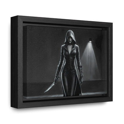 The Shadow's Blade - Gallery Canvas Wraps, Horizontal Frame