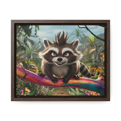 Jungle Mischief - Gallery Canvas Wraps, Horizontal Frame