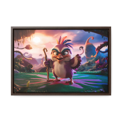 Guardian of the Enchanted Forest - Gallery Canvas Wraps, Horizontal Frame