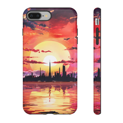 Anime Island City - Smartphone Tough Cases