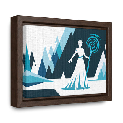 Winter's Embrace - Gallery Canvas Wraps, Horizontal Frame