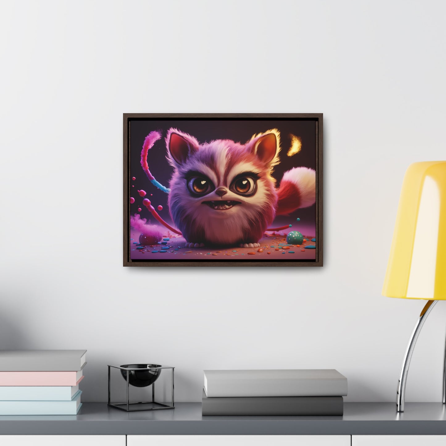 Cosmic Candy Critter - Gallery Canvas Wraps, Horizontal Frame