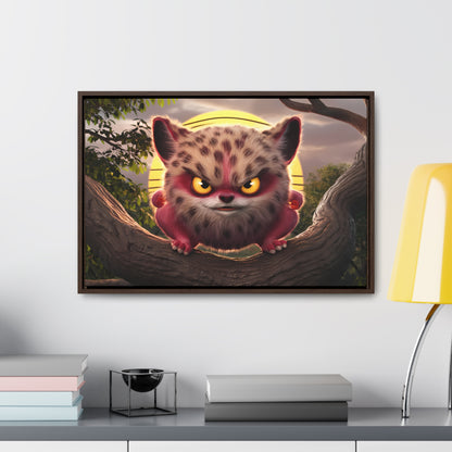 Guardian of the Sunset Forest - Gallery Canvas Wraps, Horizontal Frame