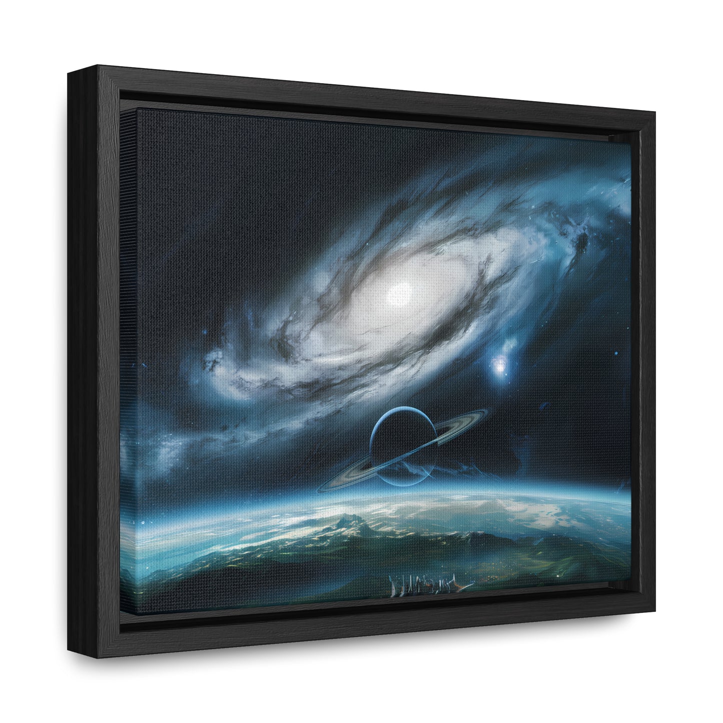 Celestial Spiral - Gallery Canvas Wraps, Horizontal Frame