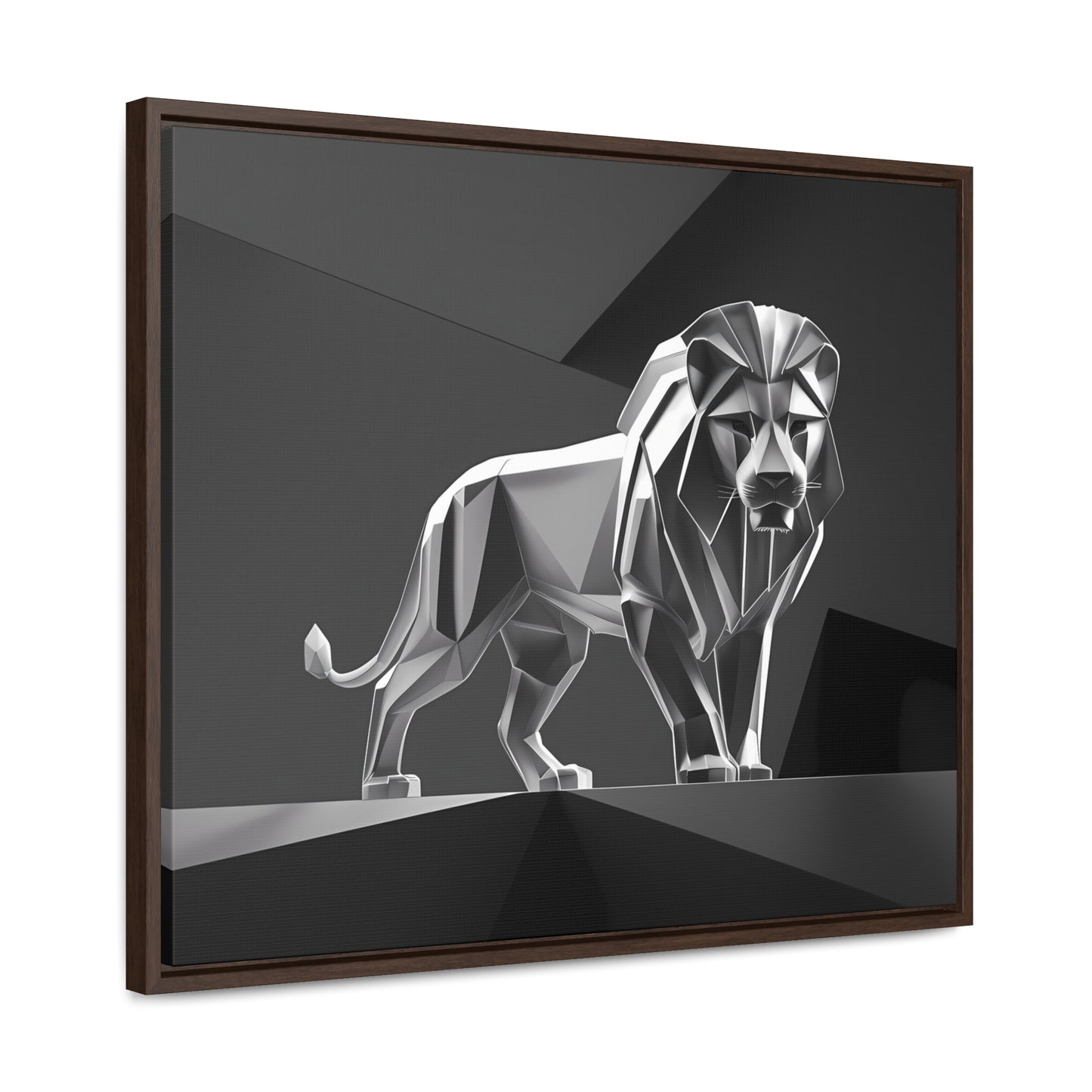 Majestic Steel Sentinel - Gallery Canvas Wraps, Horizontal Frame