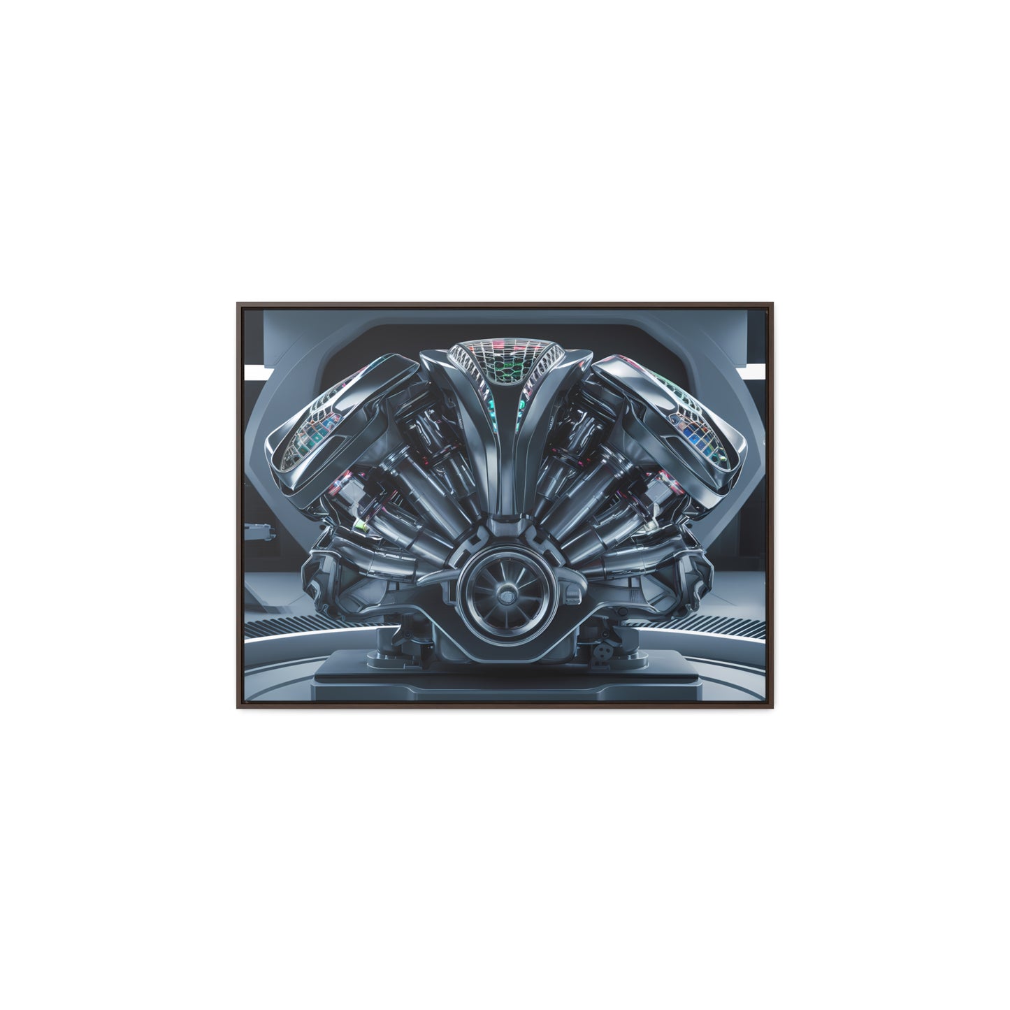 Engine of the Future - Gallery Canvas Wraps, Horizontal Frame