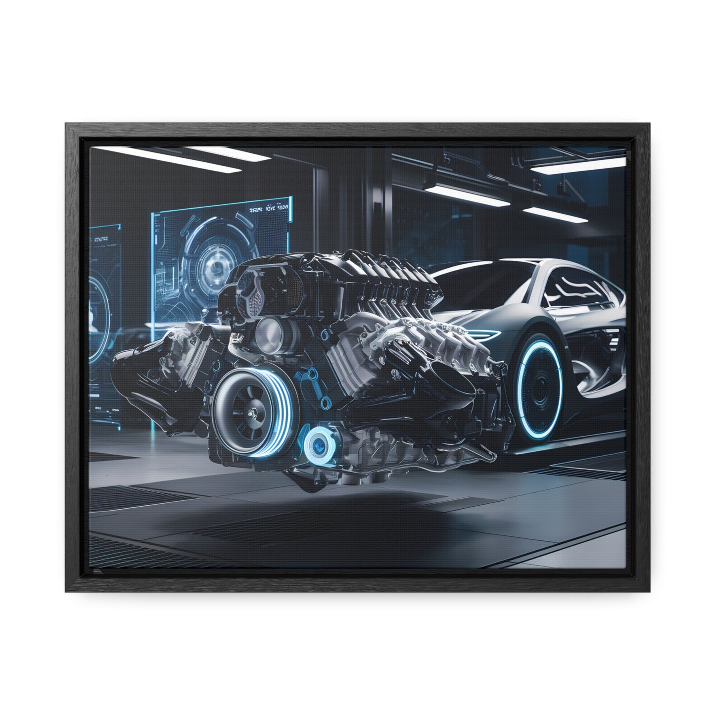 The Future of Automotive Engineering - Gallery Canvas Wraps, Horizontal Frame