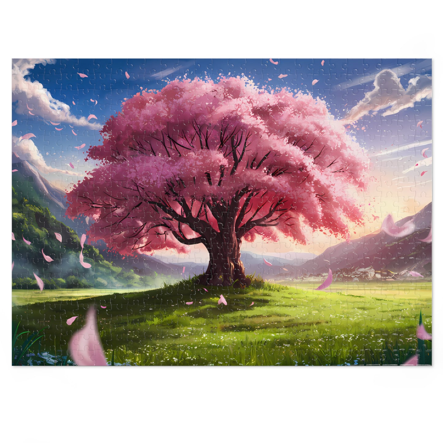 Whispers of the Blossom Tree - Jigsaw Puzzle (30, 110, 252, 500,1000-Piece)