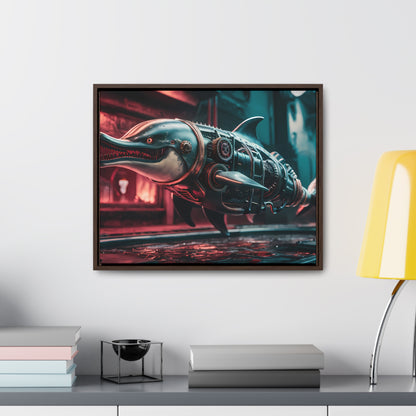 Mechanical Apex Predator - Gallery Canvas Wraps, Horizontal Frame